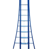 Driedelige ladder lengte 8,25 meter